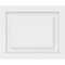 Ekena Millwork Harrison Raised Panel Decorative Wall Panel, 22"W x 18"H x 5/8"P WALP22X18X062HAR - alternate 4